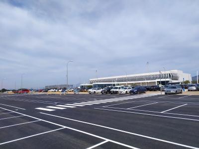 L’aeroport de Castelló amplia a 500 places la capacitat del pàrquing després de completar la primera fase de les obres